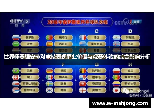 世界杯赛程安排对竞技表现商业价值与观赛体验的综合影响分析 世界杯赛程安排对竞技表现商业价值与观赛体验的综合影响分析