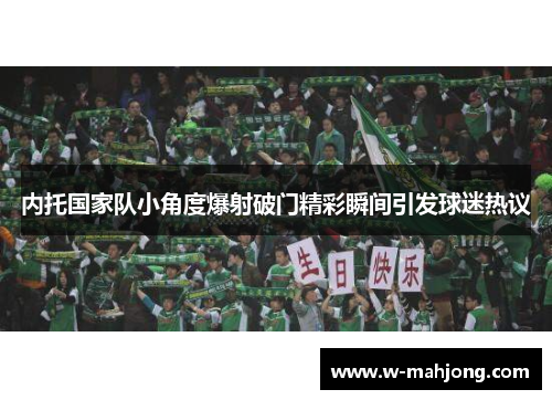 内托国家队小角度爆射破门精彩瞬间引发球迷热议